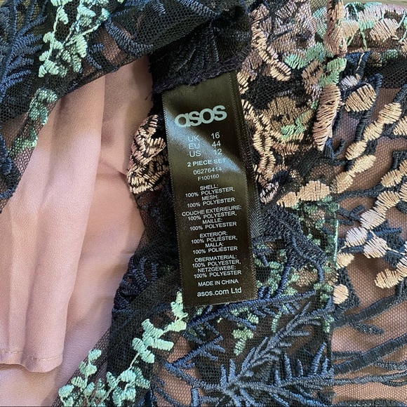 ASOS Floral Embroidered Maternity Dress - Picture 8 of 14